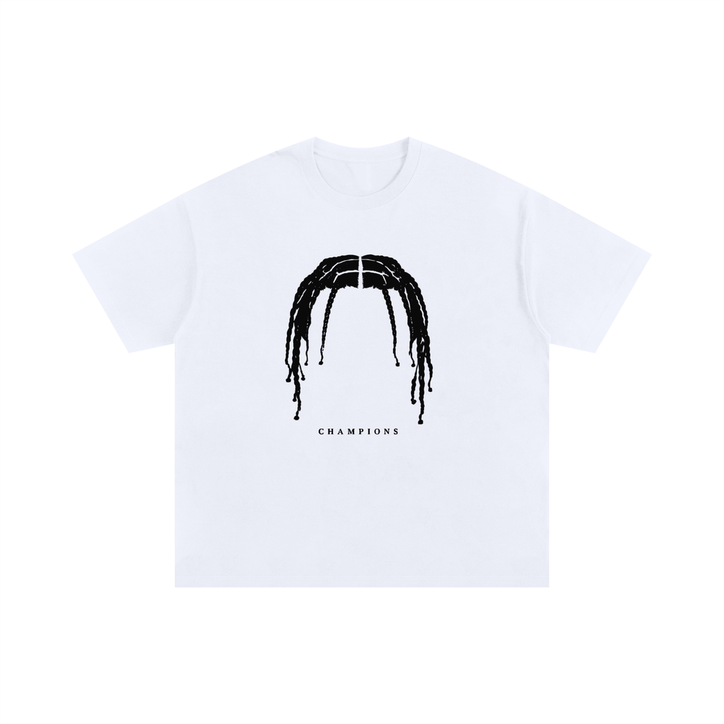 White Champions Cotton T-Shirt