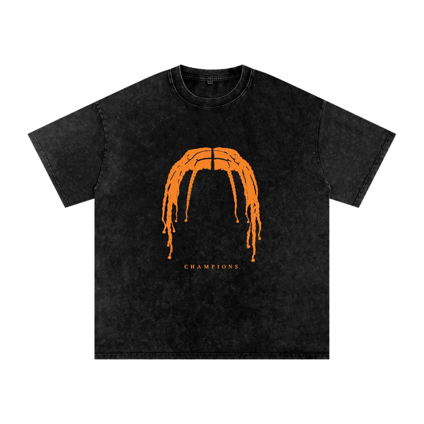 Champions Snow Washed Oversized Cotton T-Shirt